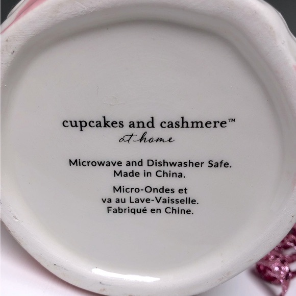 Cupcakes & Cashmere NWT Pink Santa Mug - Picture 8 of 9